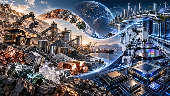Superciclo semiconduttori e materie prime